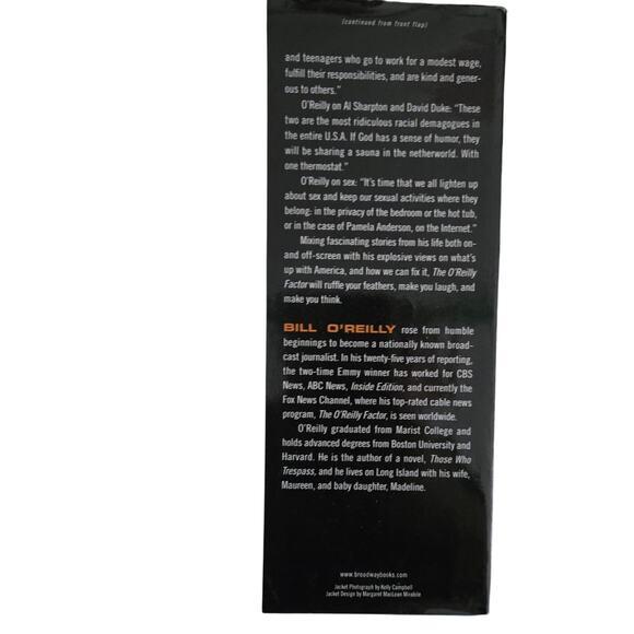 The O'Reilly Factor Hardcover Book by Bill O'Reilly - Picture 6 of 10